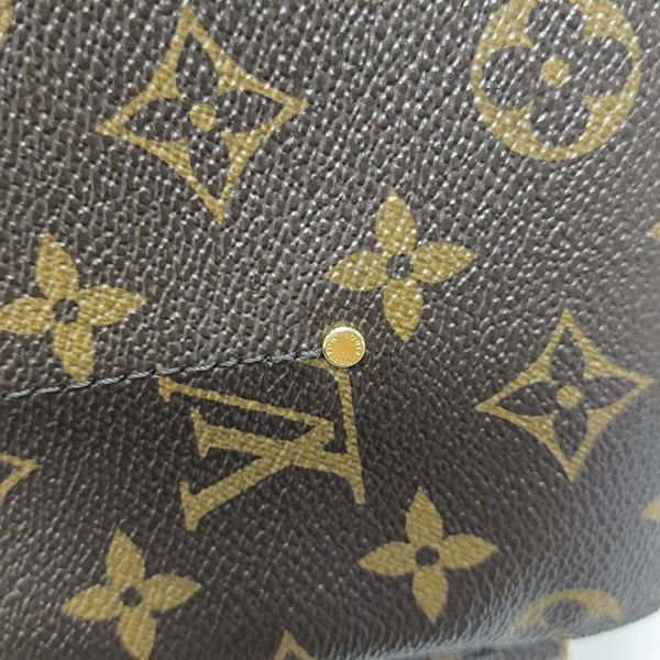 FAVORITE MM Monogram Coated Canvas Brown