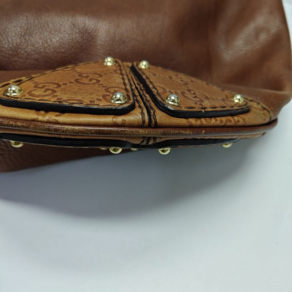 Indy Monogram Calfskin Brown