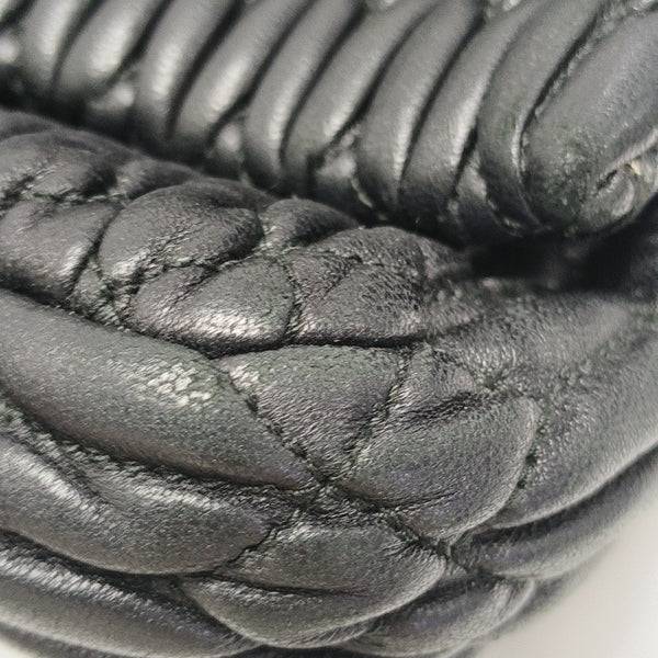 Crystal Lambskin Black