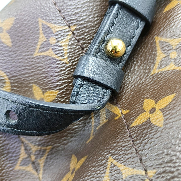 Authenticated pre-owned PALM SPRINGS PM Monogram Coated Canvas Brown - Backpack at Looply