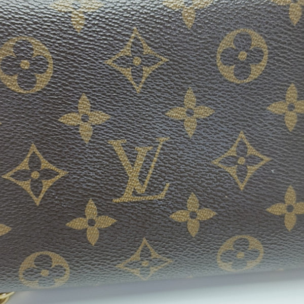 IVY Monogram Coated Canvas Brown