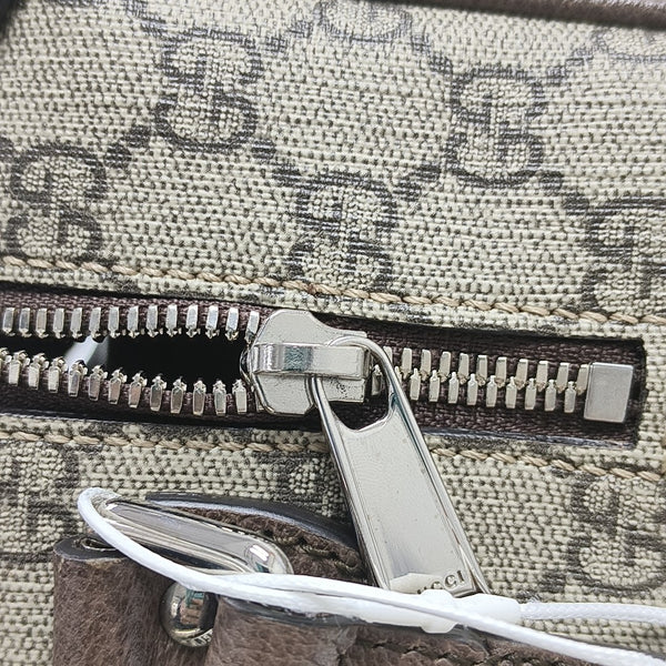 Trunk Monogram Coated Canvas Brown