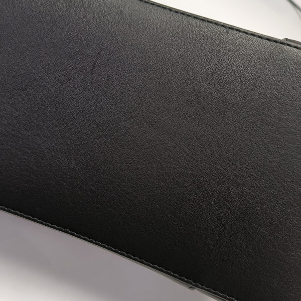 Downtown Medium Calfskin Black