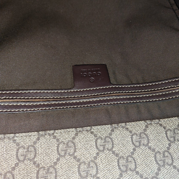 GG Imprime Monogram Coated Canvas Black