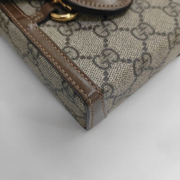 Horsebit 1955 Mini Coated Canvas Beige