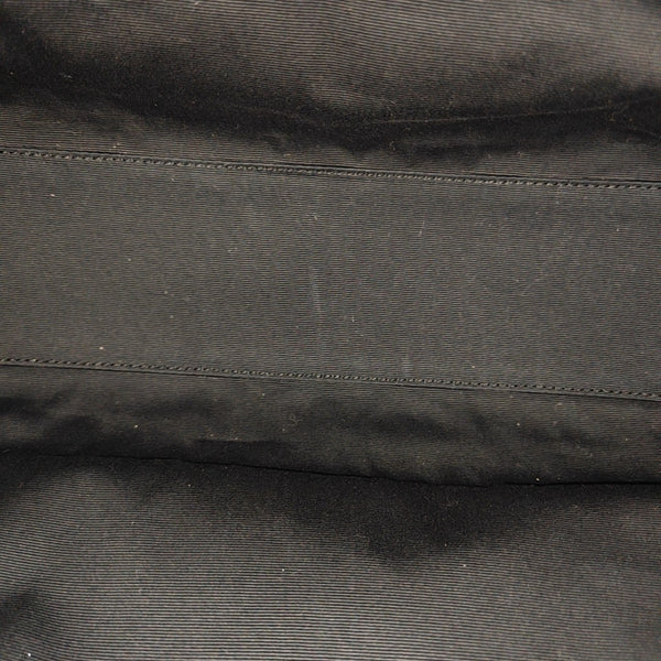NIKI Medium Chevron Calfskin Black