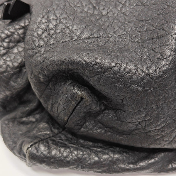 Leather Backpack Black