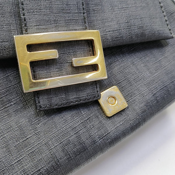 Mamma Forever Coated Canvas Gray