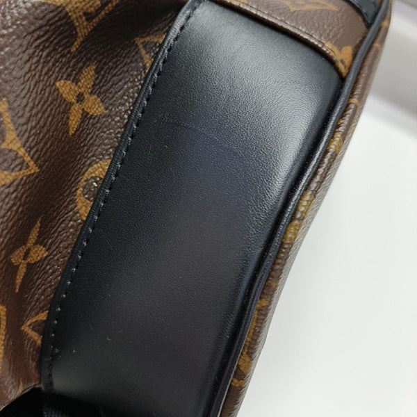 CHRISTOPHER PM Monogram Coated Canvas Brown