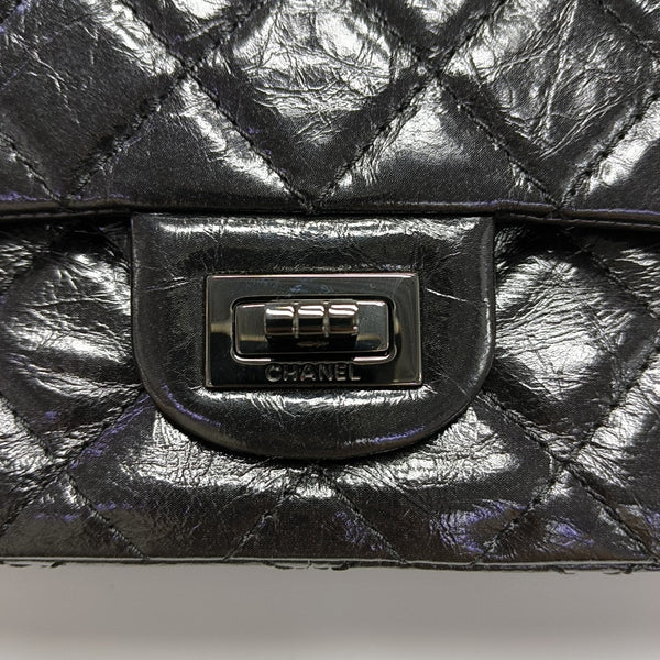 2.55 227 Quilted Calfskin Black
