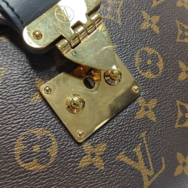 TWINNY Monogram Coated Canvas Brown