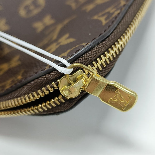 Etui Voyage MM Monogram Coated Canvas Brown