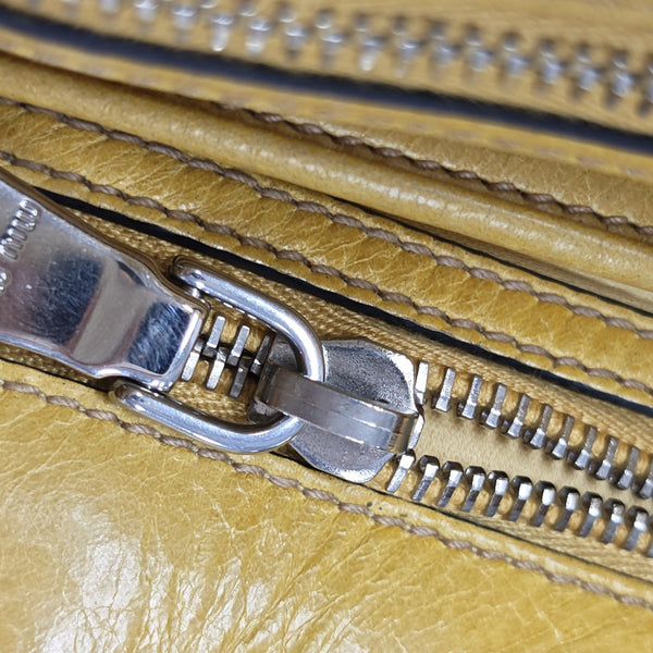 Calfskin Tote Bag Yellow