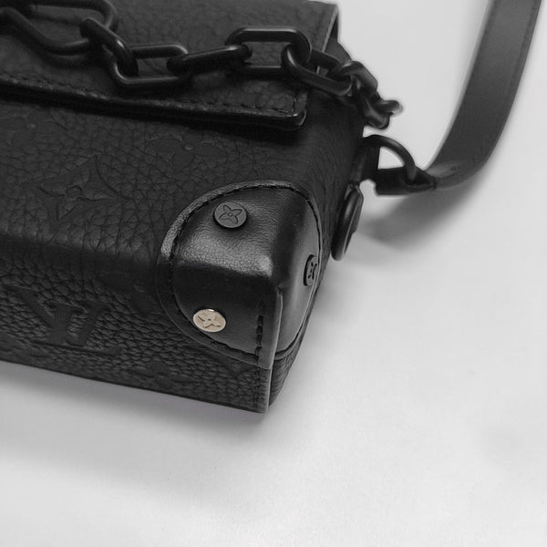 SOFT TRUNK Mini Monogram Calfskin Black