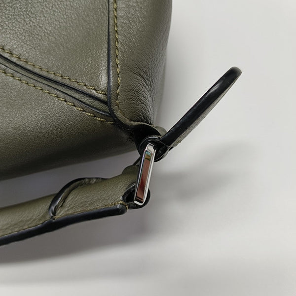 Puzzle Mini Calfskin Green