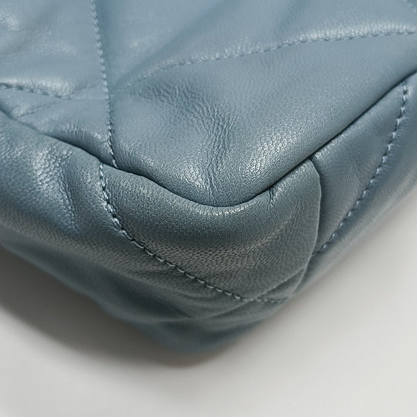 CHANEL 19 Small Quilted Lambskin Blue
