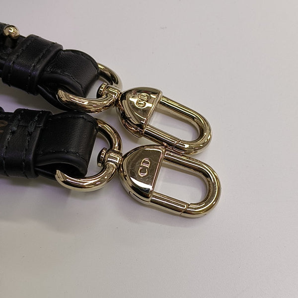 Lady Dior Small Cannage Lambskin Black