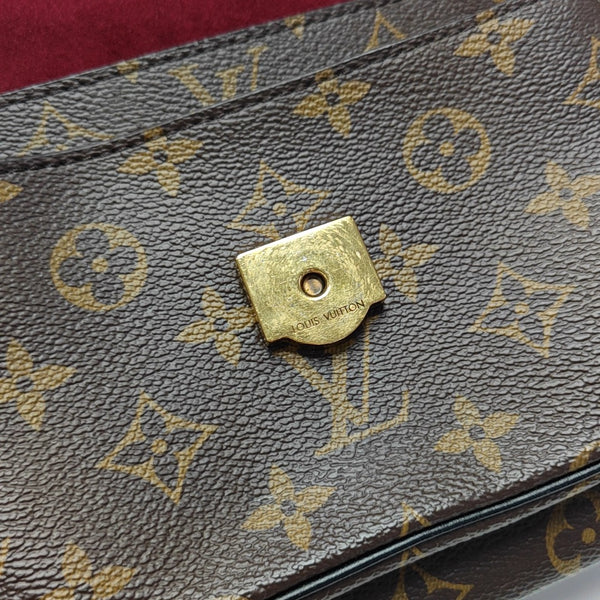 PASSY Monogram Coated Canvas Brown