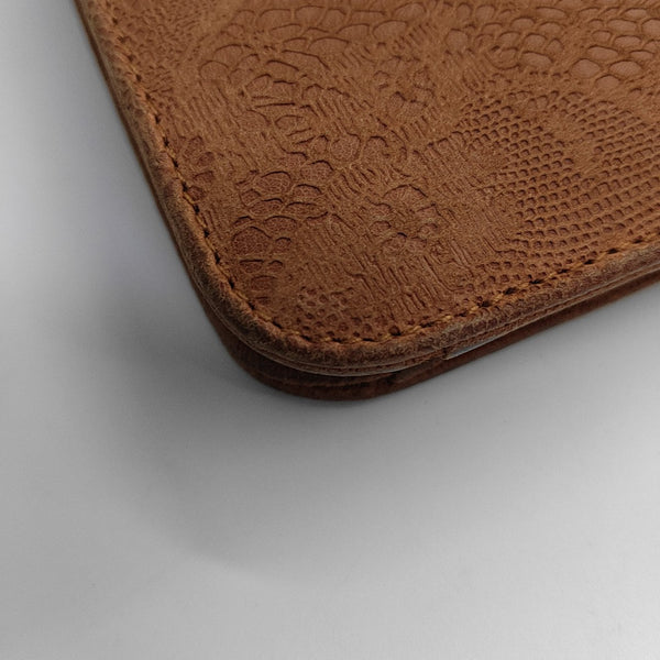 Calfskin Shoulder Bag Brown