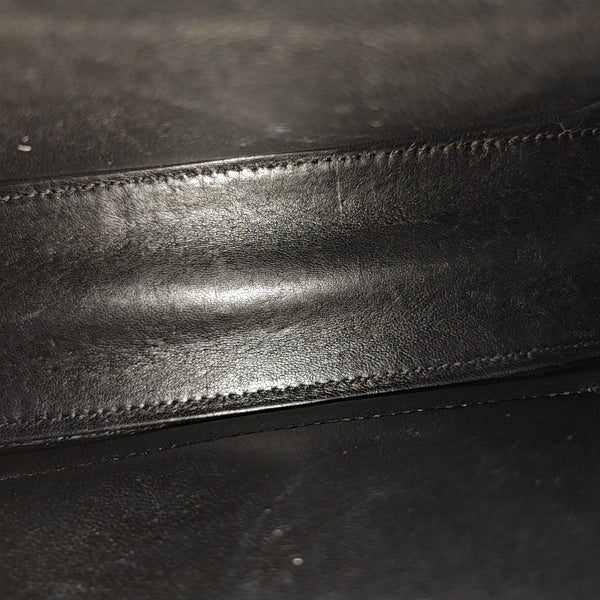 Crush Small Quilted Calfskin Black