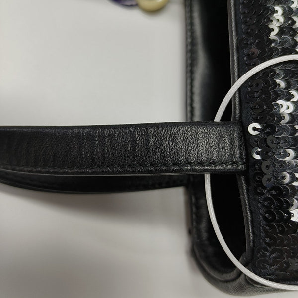 Sequins Tote Bag Black