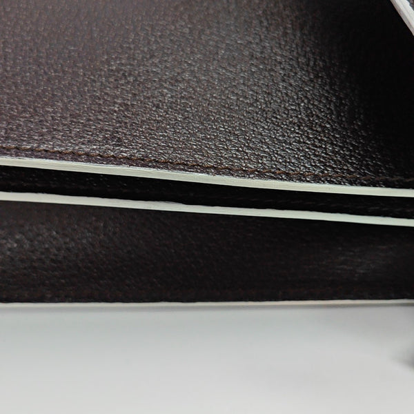 Calfskin Top Handle Bag Brown