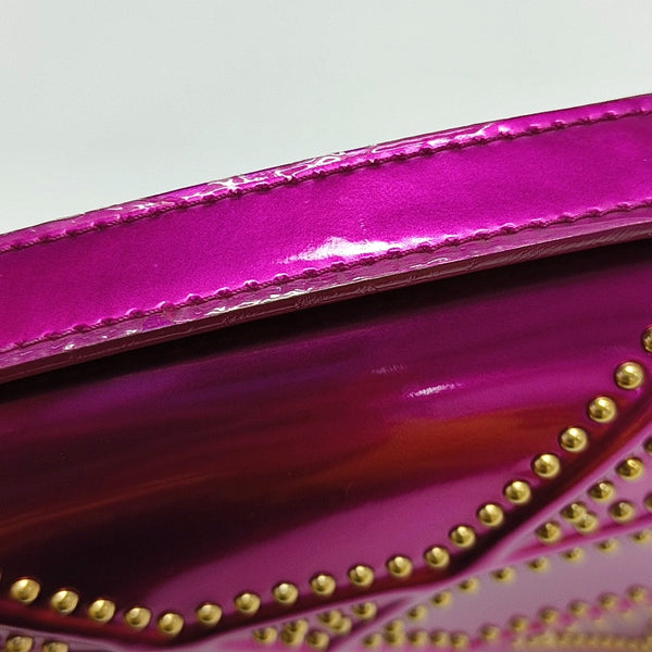 Diorama Cannage Patent Leather Red