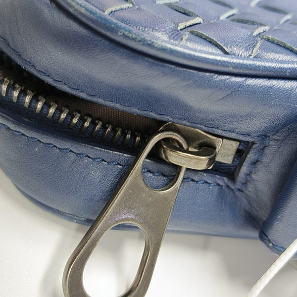 Calfskin Crossbody Bag Blue