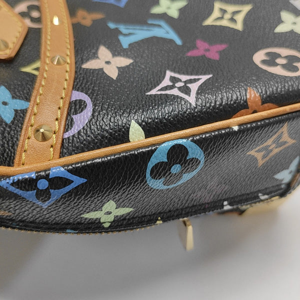 LV × TM DEAUVILLE Monogram Coated Canvas Black
