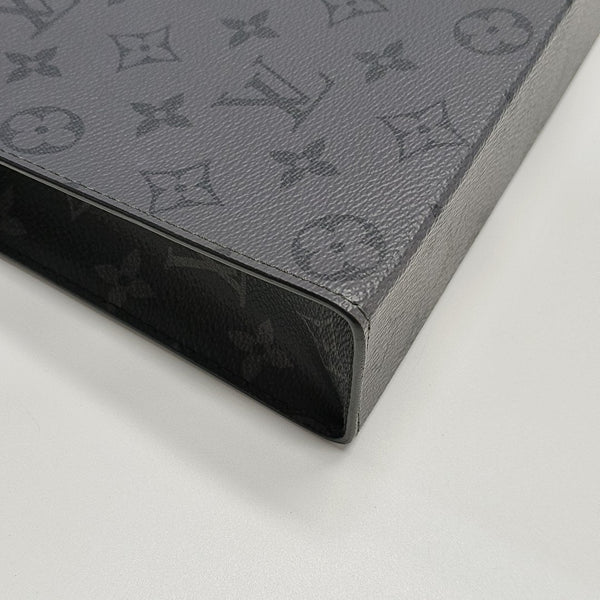 Pochette Voyag MM Monogram Coated Canvas Gray