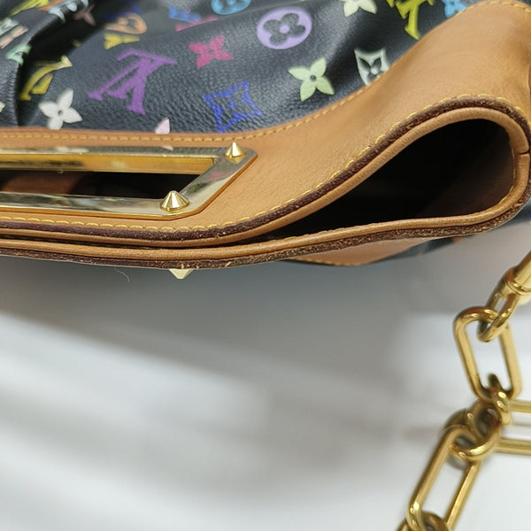 LV × TM JUDY Monogram Coated Canvas Black