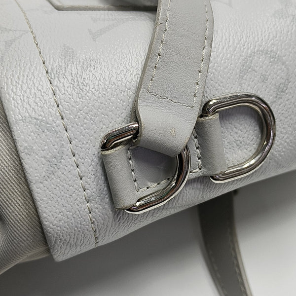CHALK Monogram Coated Canvas Gray