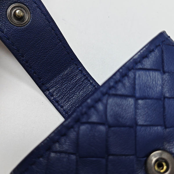 Calfskin Coin Purse Blue