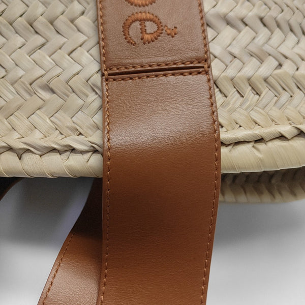 Basket Straw Beige