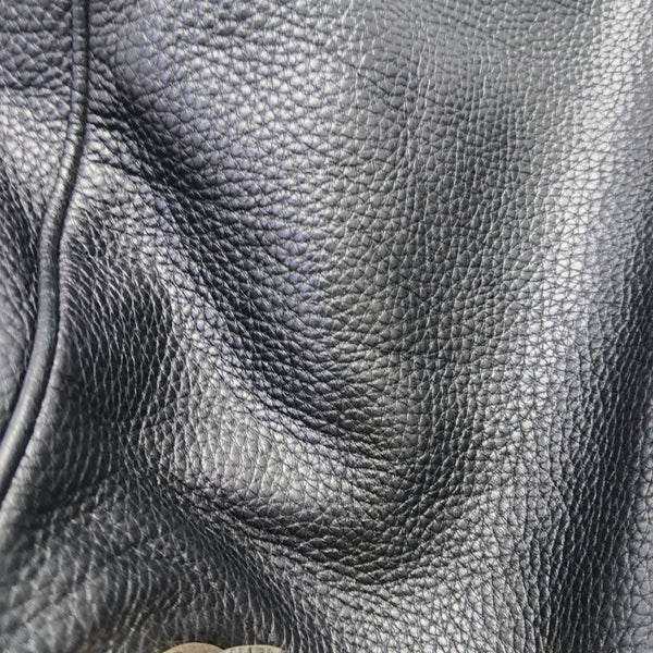 Leather Shoulder Bag Black