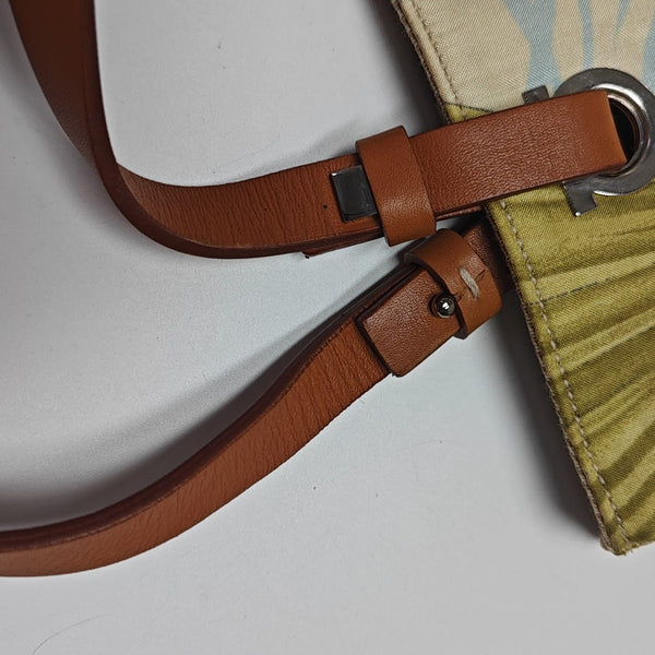Fabric Top Handle Bag Multicolor