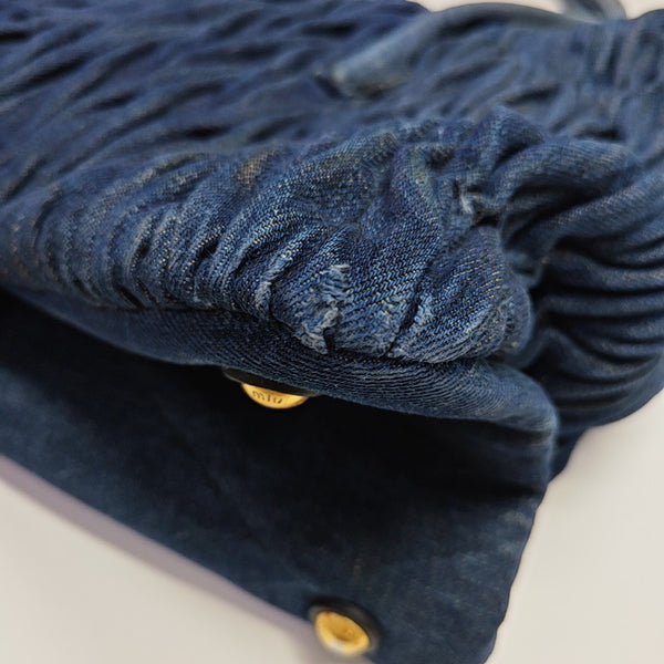 Avenue Quilted Denim Blue