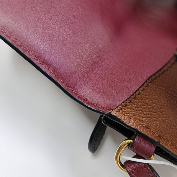 Calfskin Clutch Brown