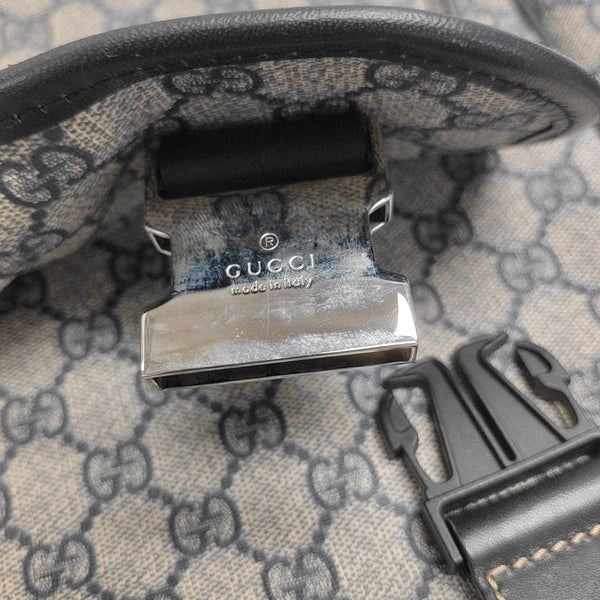 Monogram Coated Canvas Shoulder Bag Beige