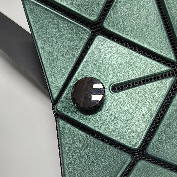 Special Material Top Handle Bag Green