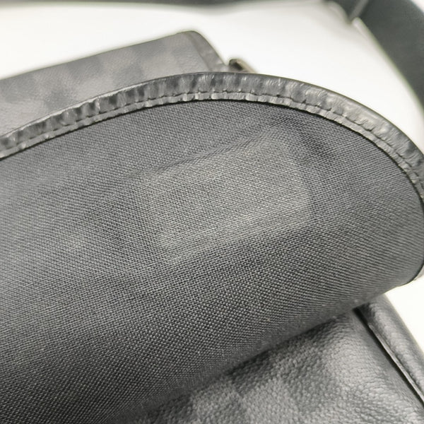 DANIEL Damier Graphite Coated Canvas Gray