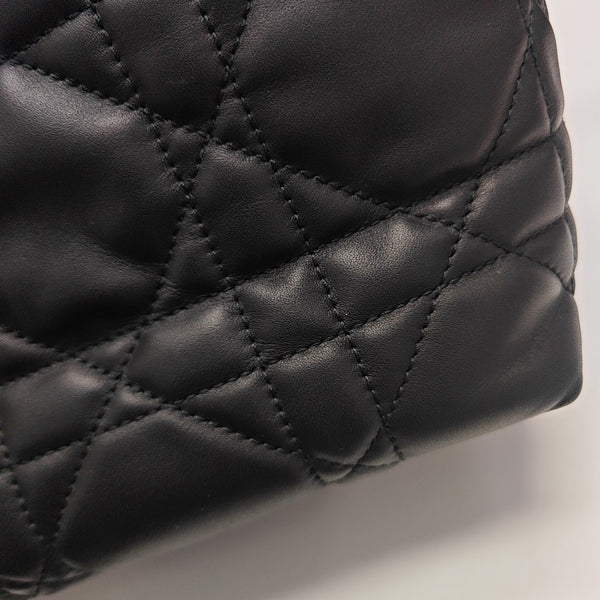 Toujours Small Cannage Calfskin Black