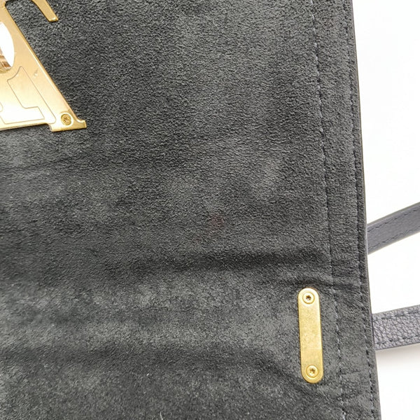 LOCKME TENDER PM Calfskin Black