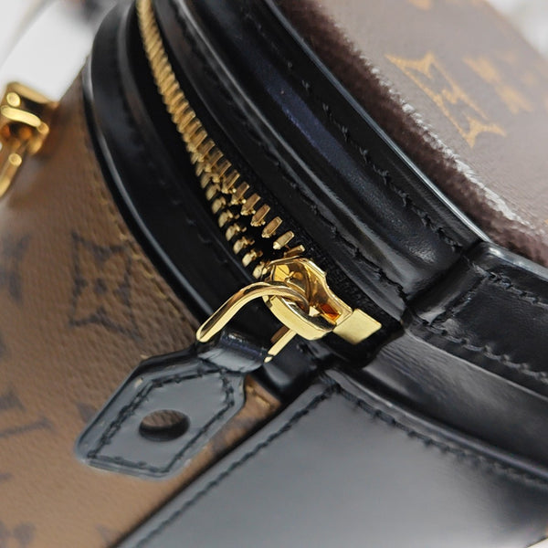 CANNES PM Monogram Coated Canvas Brown