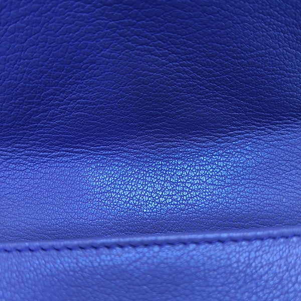 SERPENTI CABOCHON Small Quilted Lambskin Blue