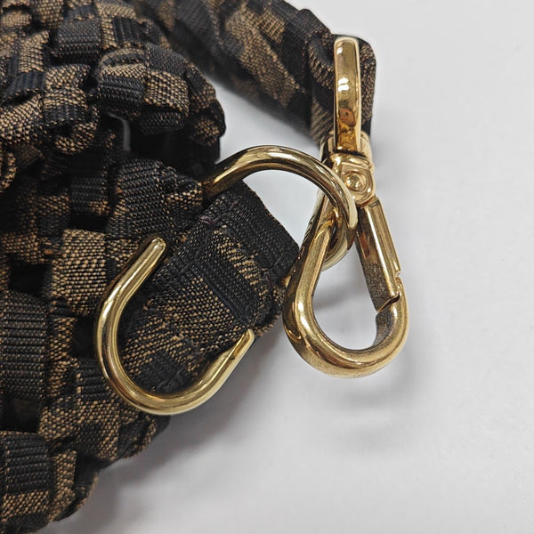 Baguette Medium Fabric Brown