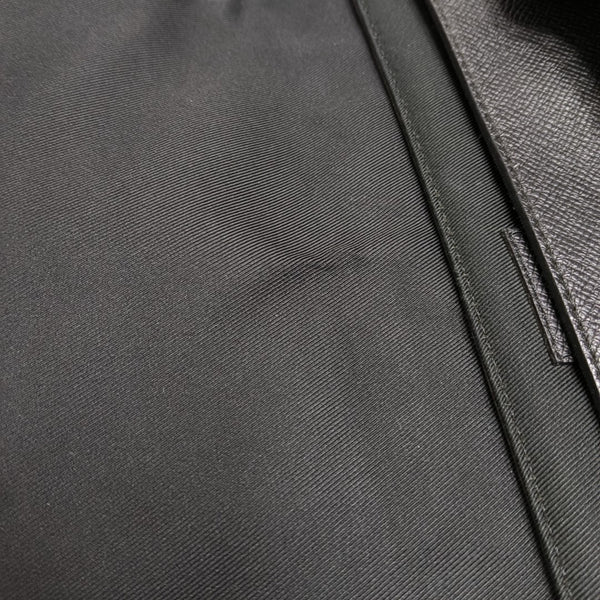 TAIGARAMA Monogram Coated Canvas Black