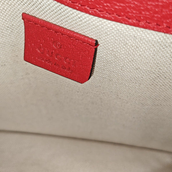 Neo Vintage Monogram Coated Canvas Red