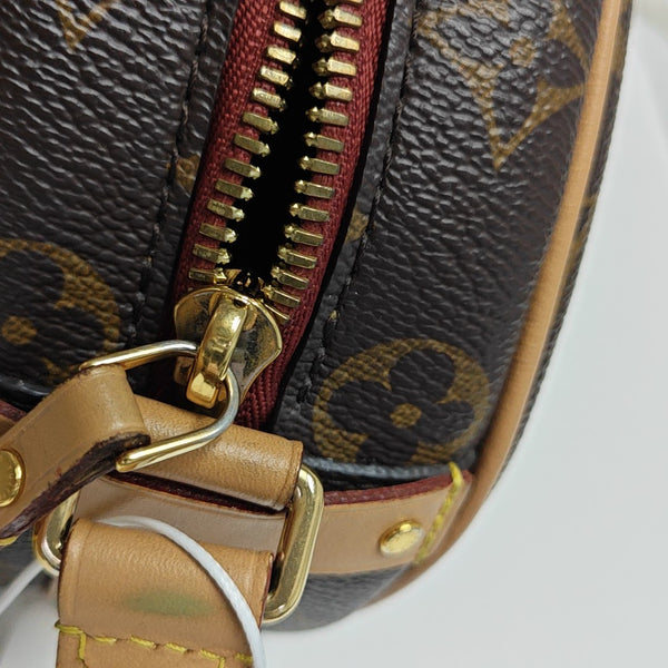 BOITE CHAPEAU PM Monogram Coated Canvas Brown