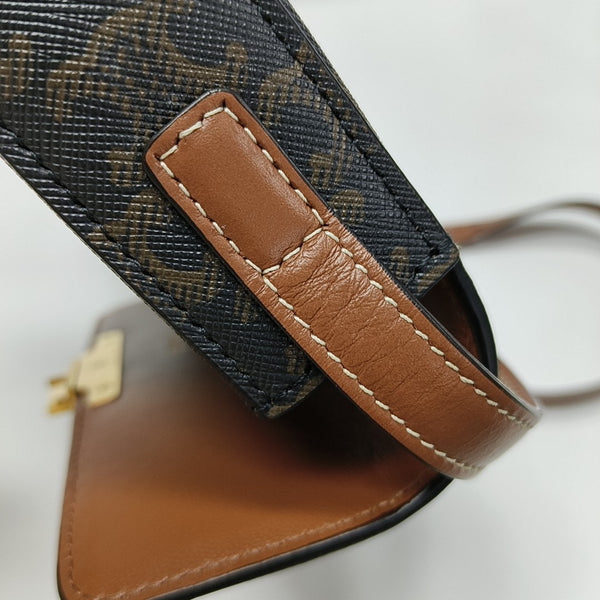 TRIOMPHE Teen Coated Canvas Black